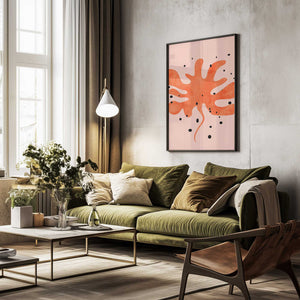 Tablou înramat „Aquarell Miro Shapes Kopie” de Ana Rut Bre