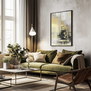Tablou înramat „royal gold-3” de Sally Ann Moss