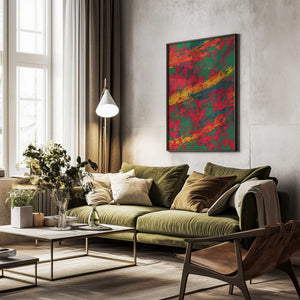 Tablou înramat „colored paints” de engin akyurt