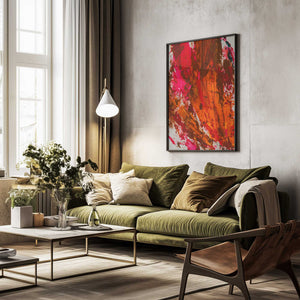 Tablou înramat „colored paints” de engin akyurt
