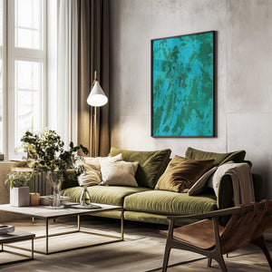 Tablou înramat „colored paints” de engin akyurt