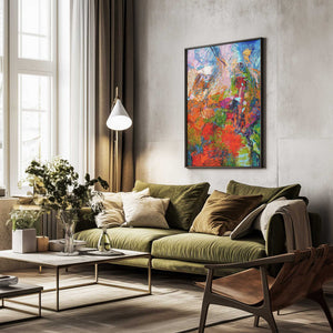 Tablou înramat „Ethereal Blossom Glow” de Dorothy Fagan