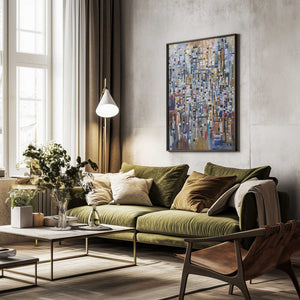 Tablou înramat „Abstract Life” de Ekaterina Ermilkina