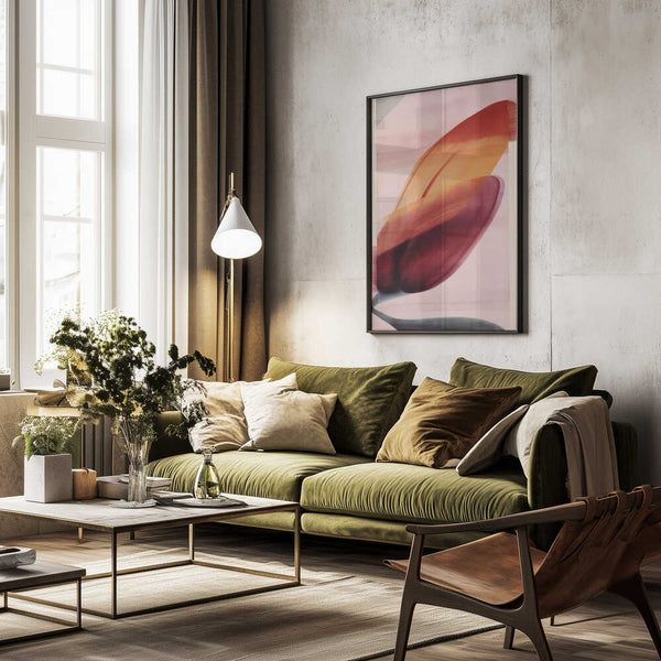 Tablou înramat „Petal Essence” de Treechild