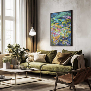 Tablou înramat „Colorful Reflections” de Dorothy Fagan