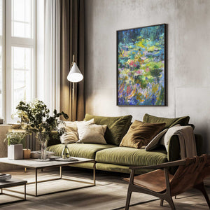 Tablou înramat „Vibrant Garden Glow” de Dorothy Fagan