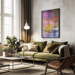 Tablou înramat „Vibrant Reflections” de Dorothy Fagan