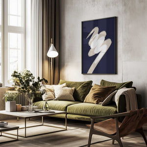 Tablou înramat „Scandi Abstract 4” de Anne-Marie Volfova