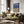 Tablou înramat „Modern Blue and Brown” de Orara Studio