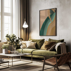 Tablou înramat „Earthy Dress” de Merel Takken