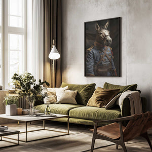 Tablou înramat „Donkey In Costume 2” de Bilge Paksoylu