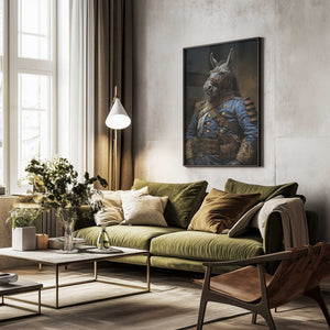 Tablou înramat „Donkey In Costume 4” de Bilge Paksoylu