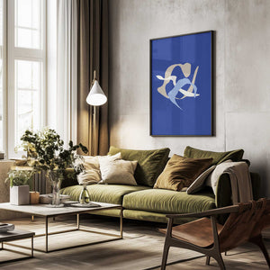 Tablou înramat „Scandi Abstract 7” de Anne-Marie Volfova