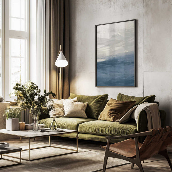 Tablou înramat „Ocean's Tranquility” de Little Dean