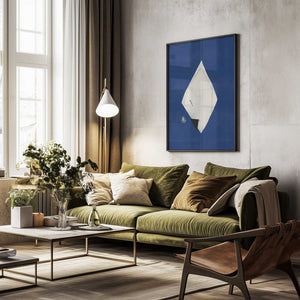 Tablou înramat „Geometric Shapes” de Little Dean