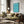 Tablou înramat „Cool Colors Warp Checkers” de Little Dean