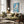 Tablou înramat „Azure Whimsy Flow” de Little Dean