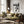 Tablou înramat „Ink Motif 22” de Ejaaz Haniff