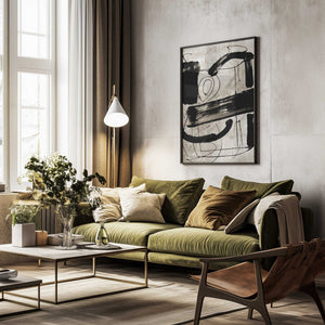 Tablou înramat „Vintage Abstract” de Dan Hobday