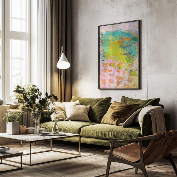 Tablou înramat „Prismatic Daydream” de Dorothy Fagan