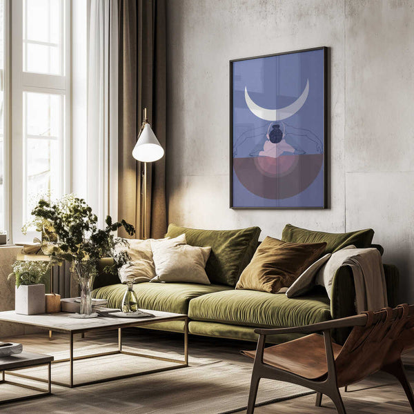 Tablou înramat „Winter Solstice” de Amanda Leon