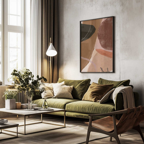 Tablou înramat „Chatter” de Gemma Bardot