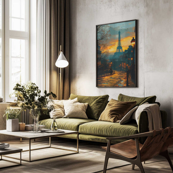 Tablou înramat „Welcome to Paris” de Taudalpoi