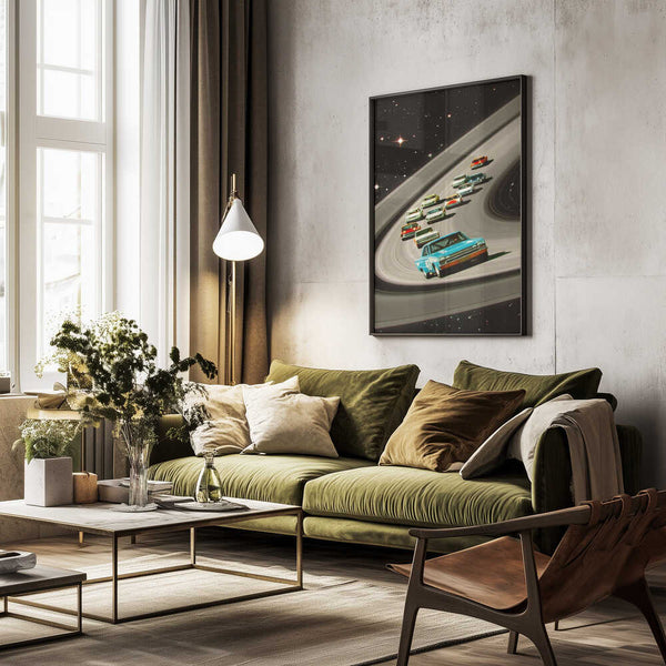 Tablou înramat „Saturn Grand Prix” de Taudalpoi