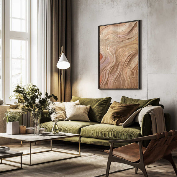 Tablou înramat „Nature line II” de Alma