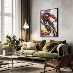 Tablou înramat „Sport Cycler 5” de Justyna Jaszke