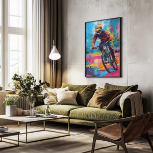 Tablou înramat „Sport Cycler 6” de Justyna Jaszke