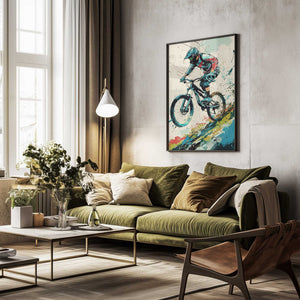 Tablou înramat „Sport Cycler 11” de Justyna Jaszke