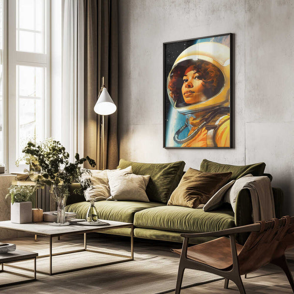 Tablou înramat „Astronaut Poster 2” de Taudalpoi