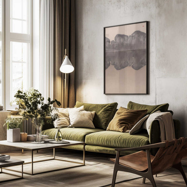 Tablou înramat „Study N°5 | Grundlsee” de Thoth Adan