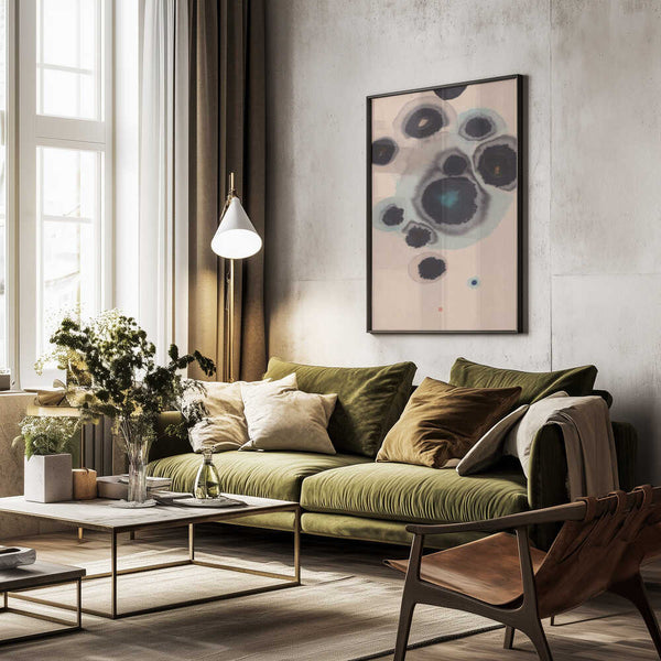 Tablou înramat „Study N°10 | Living Stones” de Thoth Adan