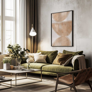 Tablou înramat „Halved Reflection” de THE MIUUS STUDIO