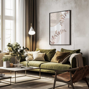 Tablou înramat „Boho In Neutral 1” de Sally Ann Moss