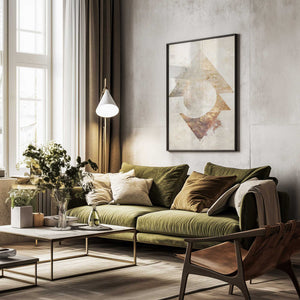 Tablou înramat „Geometric Illustration 01” de Rafal Kulik