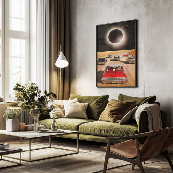 Tablou înramat „Eclipsed” de Taudalpoi