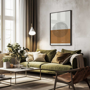 Tablou înramat „Striped Horizon” de THE MIUUS STUDIO