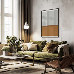 Tablou înramat „Striped Harmony” de THE MIUUS STUDIO