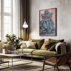 Tablou înramat „Hidden light out of sight” de Robert Sigaard