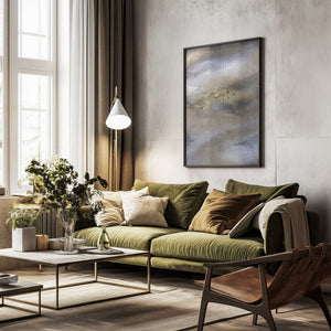 Tablou înramat „Textured Calm” de Anete Purina-Purite