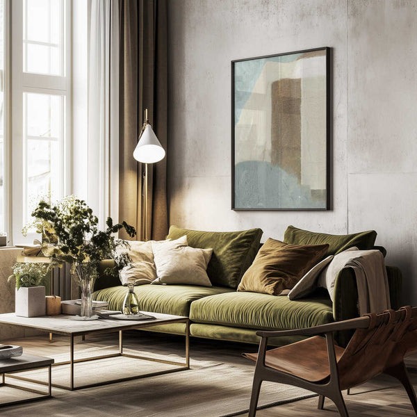 Tablou înramat „Base 1” de Dan Hobday