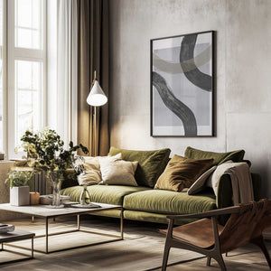 Tablou înramat „Lines and Shapes 2” de Mareike Böhmer