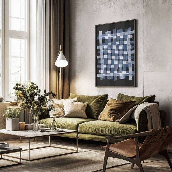 Tablou înramat „The Grid 5X” de Mareike Böhmer