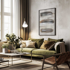 Tablou înramat „Abstract Brush Strokes 108” de Mareike Böhmer