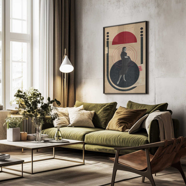 Tablou înramat „Me in the Middle” de Pia Lilenthal