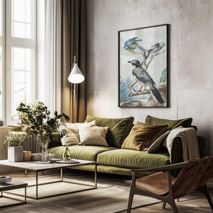 Tablou înramat „Three Birds” de Aert Schouman