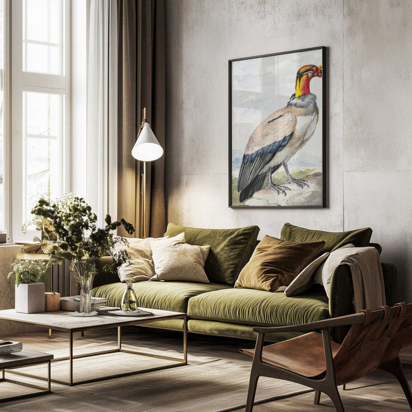 Tablou înramat „Stone Curlew” de Aert Schouman